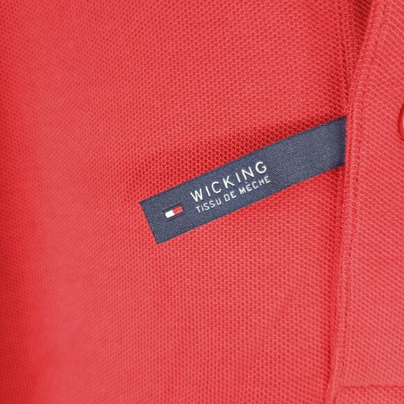 Tommy Hilfiger Sport Retro Look Red Blue Spell Out New Size Medium - Picture 3 of 9